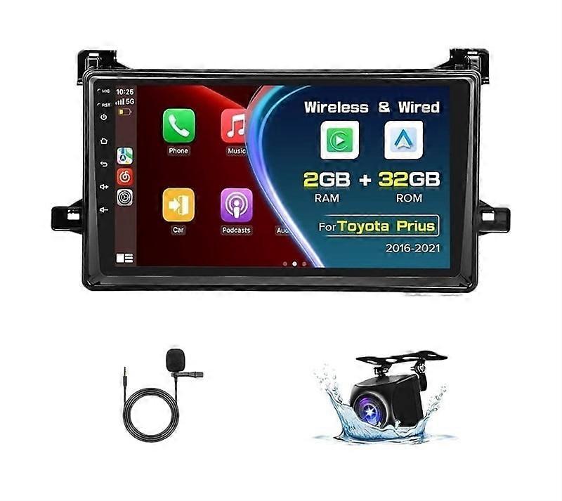 Stereo Radio for Toyota Prius 2016-2021 Android Carplay GPS 2G+32G