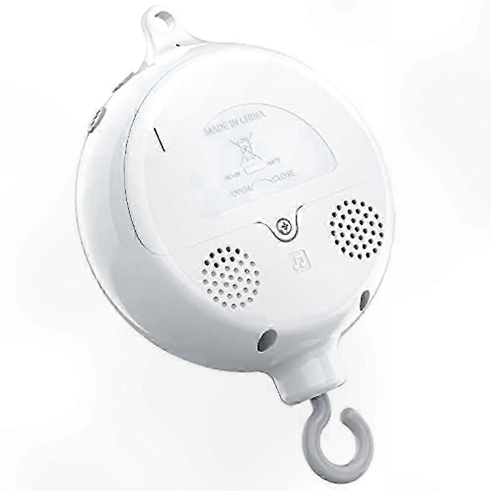 Musical Crib Mobile with 3 Modes, Adjustable Volume, 12 Melodies, Auto Shut-Off Function for Baby Nursery Decoration