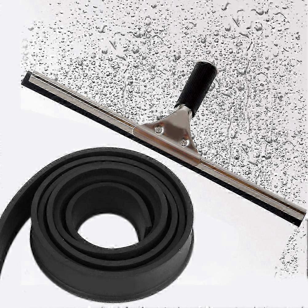 Window Cleaning Squeegee Rubber Window Cleaning Replacement Rubber--