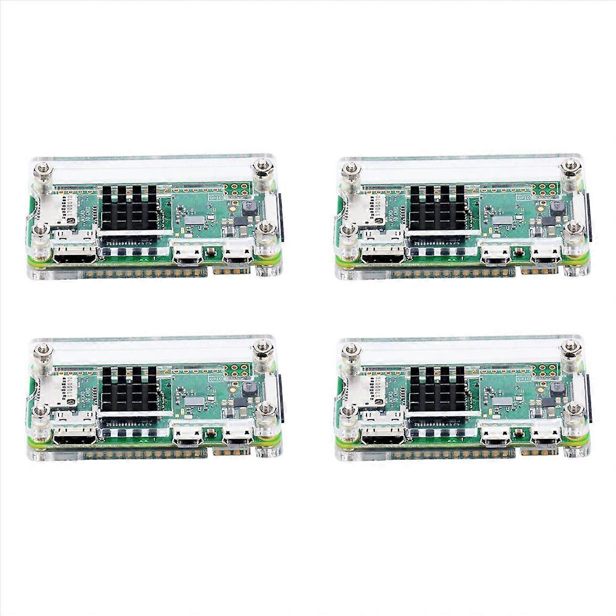 Acrylic Case Kit for Zero W and Pi Zero with Heat Sink