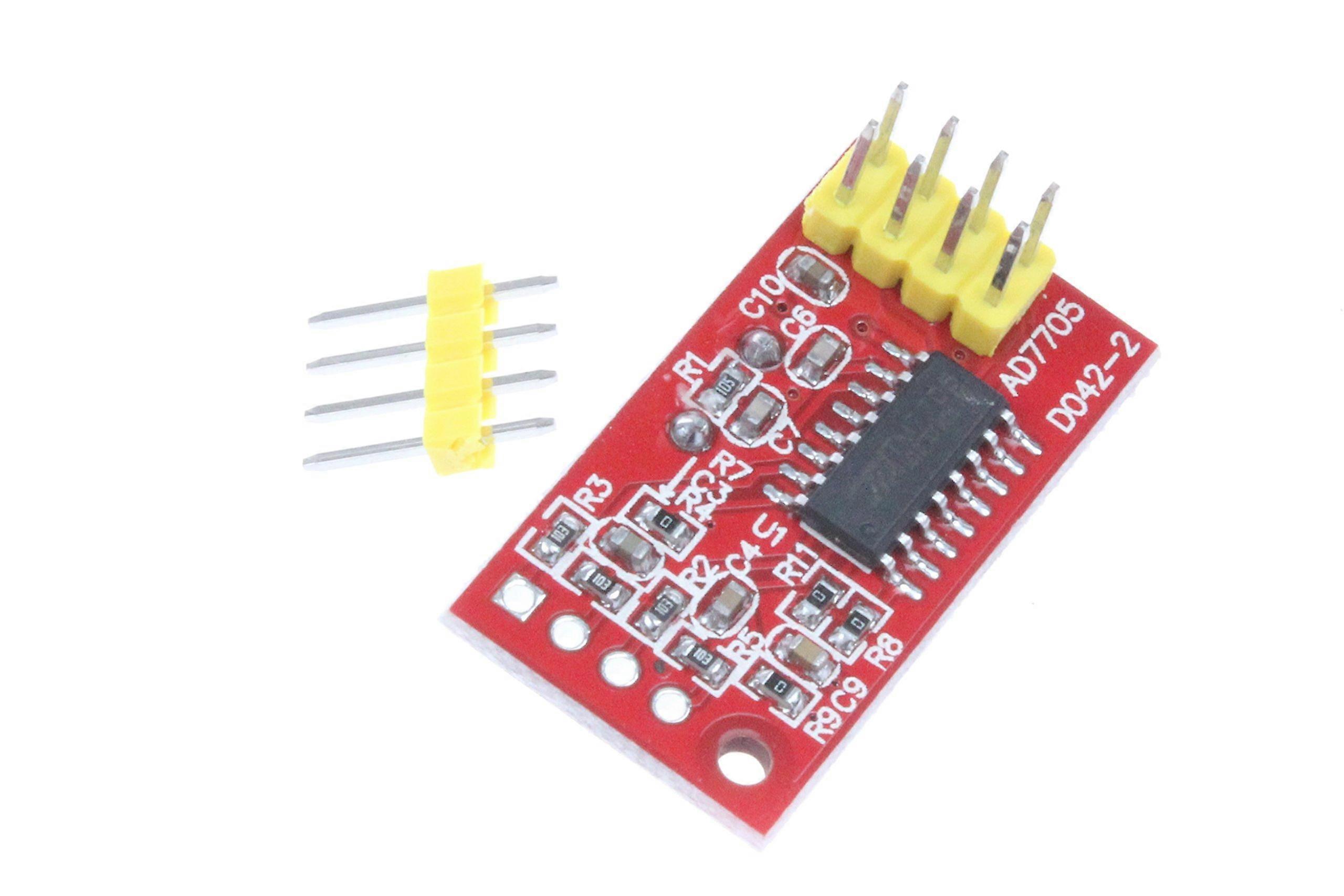 Dual 16Bit ADC Data Acquisition Module With Input Gain Programmable SPI Interface