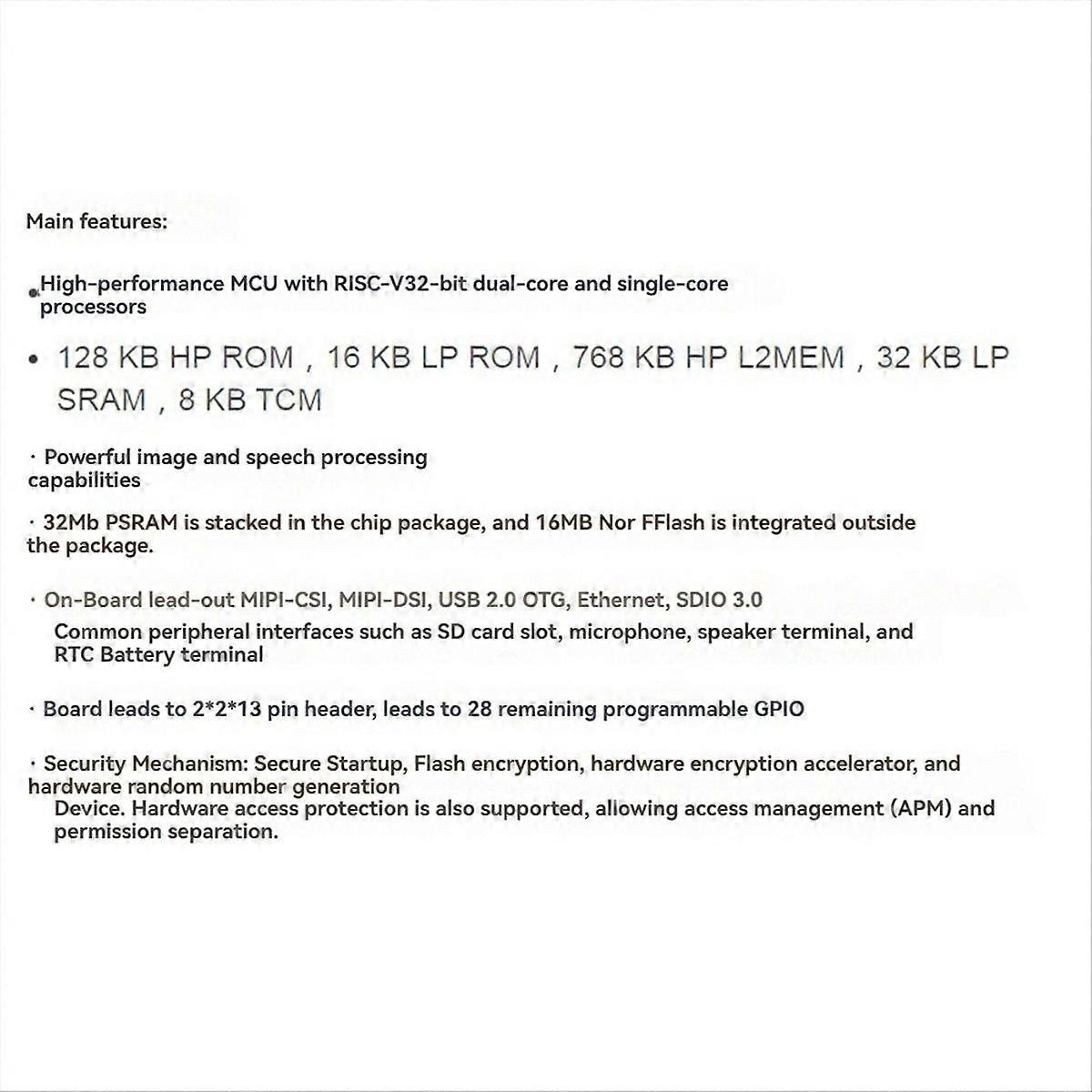 ESP32-P4-NANO Development Board+POE Module+Cam+Speaker Kit