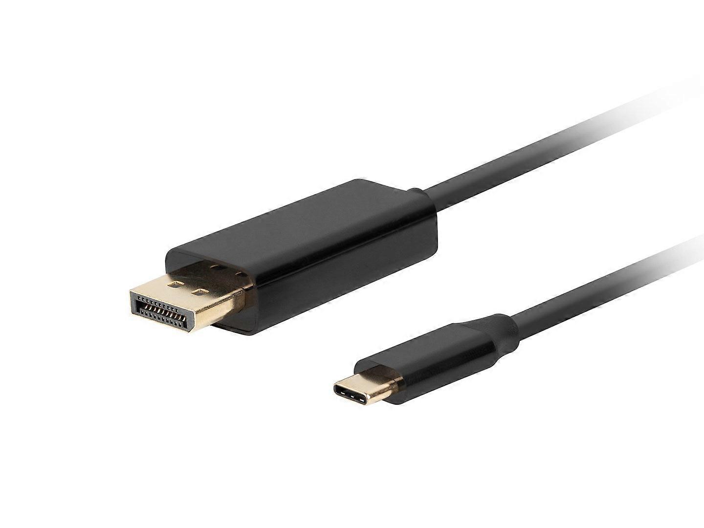 Lanberg Ca-cmdp-10cu-0010-bk Videokabeladapter 1 M USB Type-C Displayport Zwart