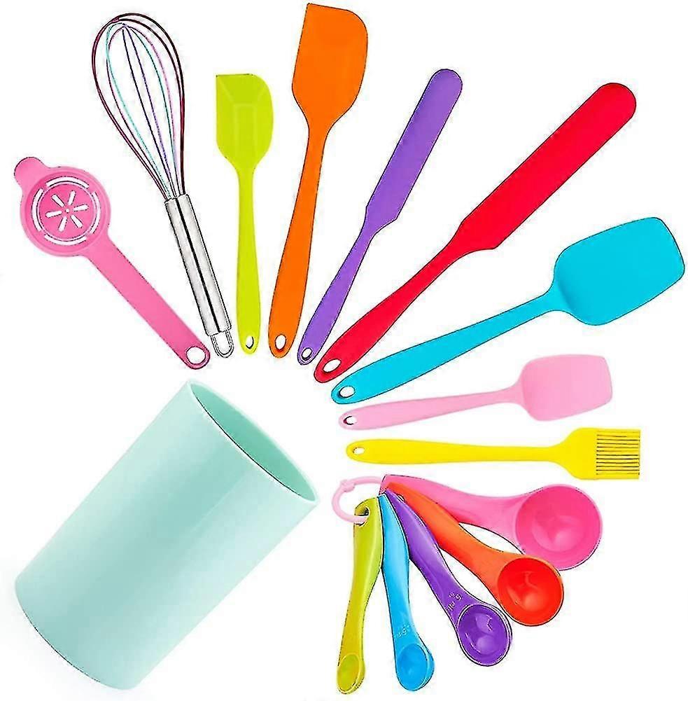 Spatula 15 Pieces Set, Silicone Spatulas Kitchen Utensils For Cooking