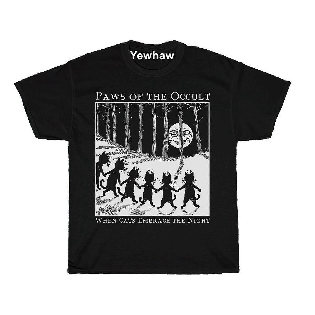 Witchy Cats Black Cat Wicca T-shirt