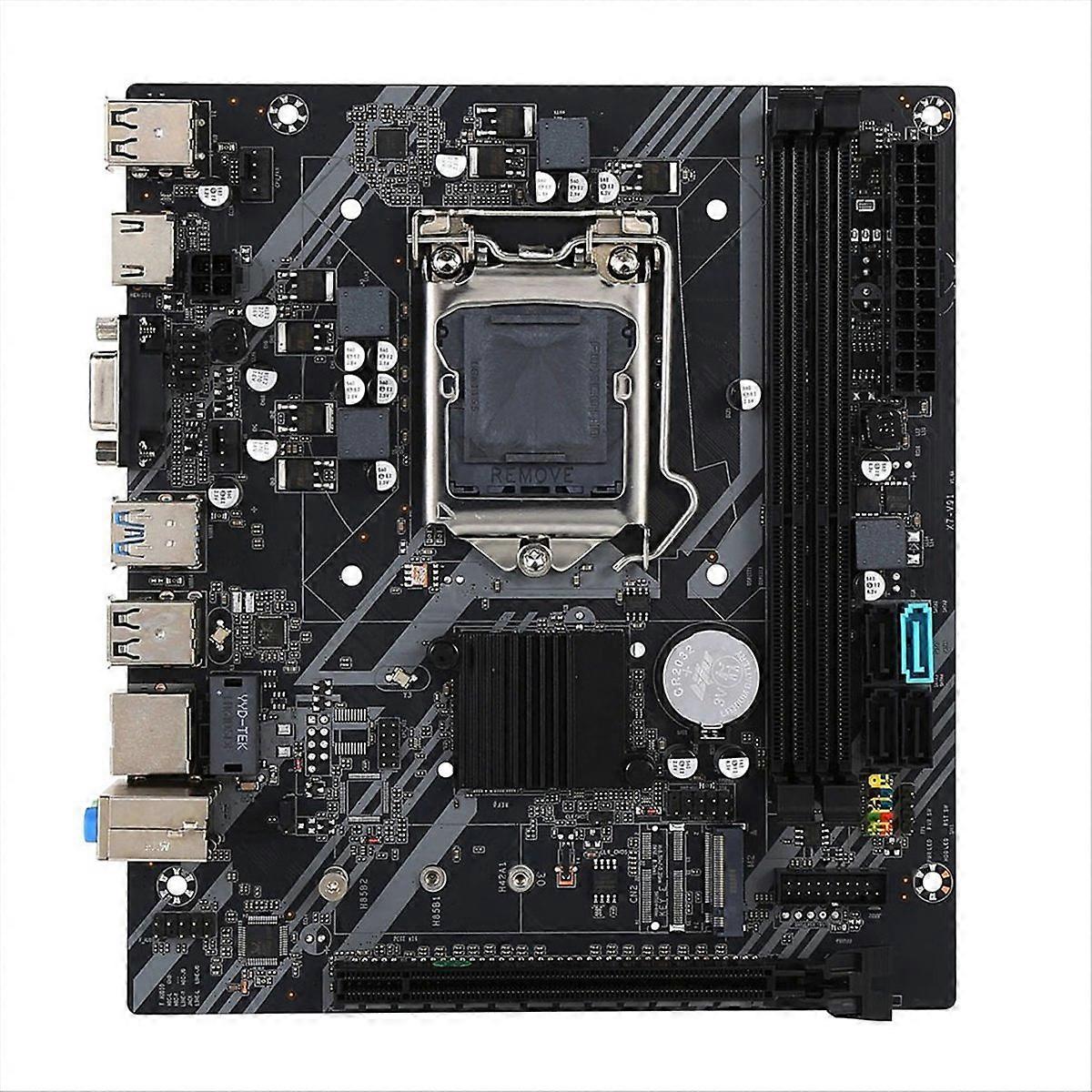 B75 desktop computer motherboard memory supports 2/3 generation CPU