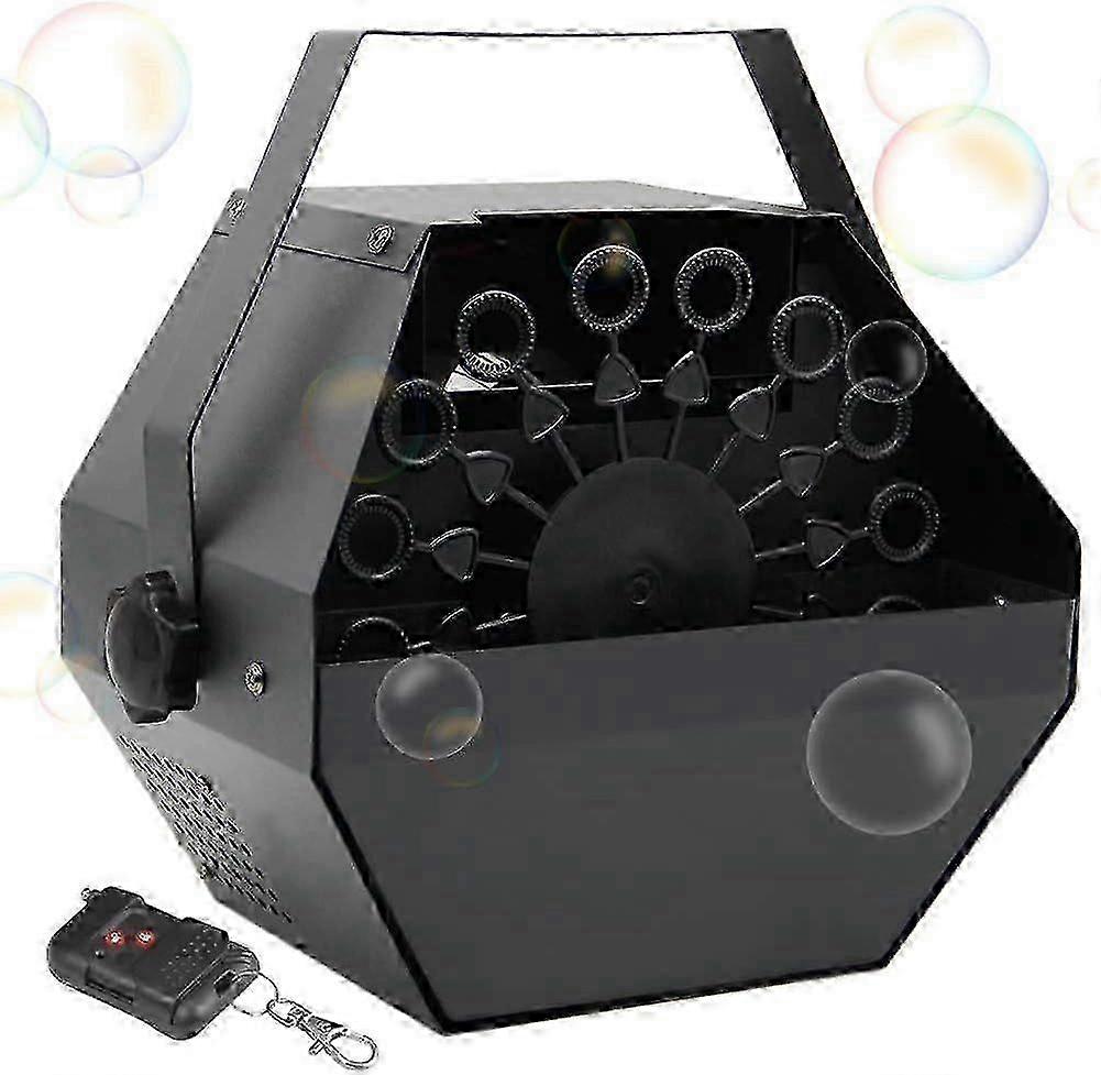 Metal Portable Bubbles Machine, Professional Automatic Bubble Maker with High
