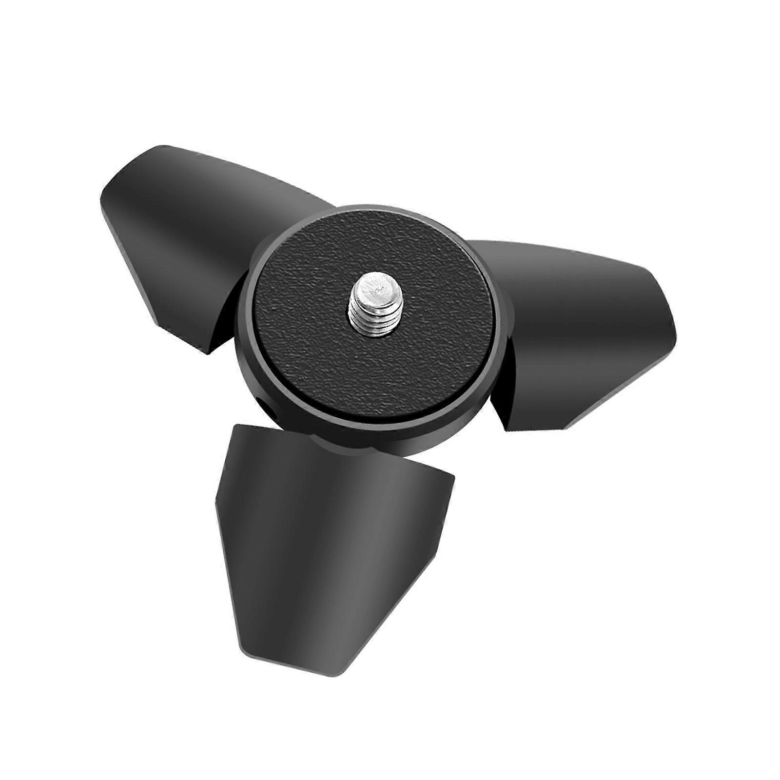 Auto Retractable Aluminum Camera Base Universal 1/4 Thread Mount Portable Desktop Stand For Tripods Lights And Photography Gear Multicolor