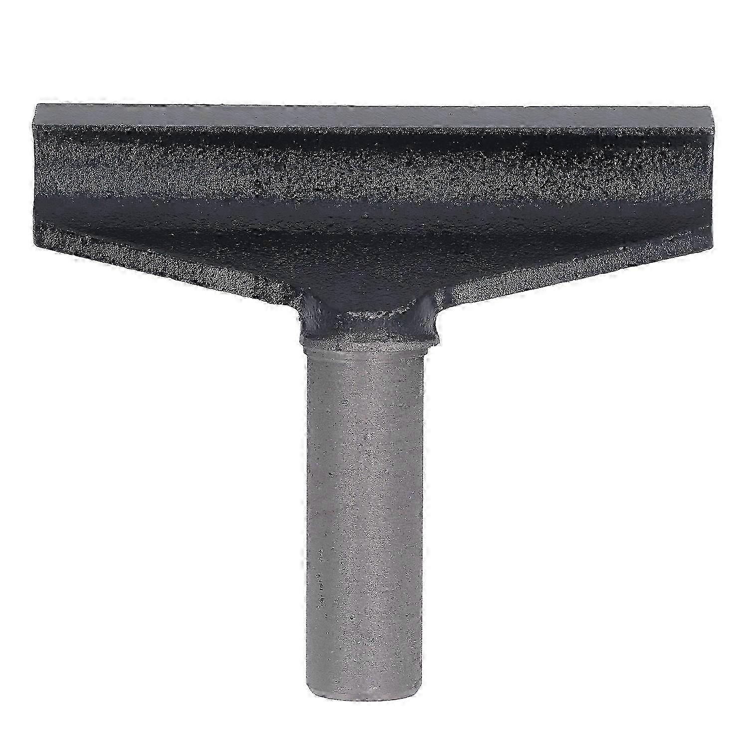 6" Lathe Tool Rest with 1" Post, Cast Iron & Alloy Steel for Woodworking - Wood Turner's Essential