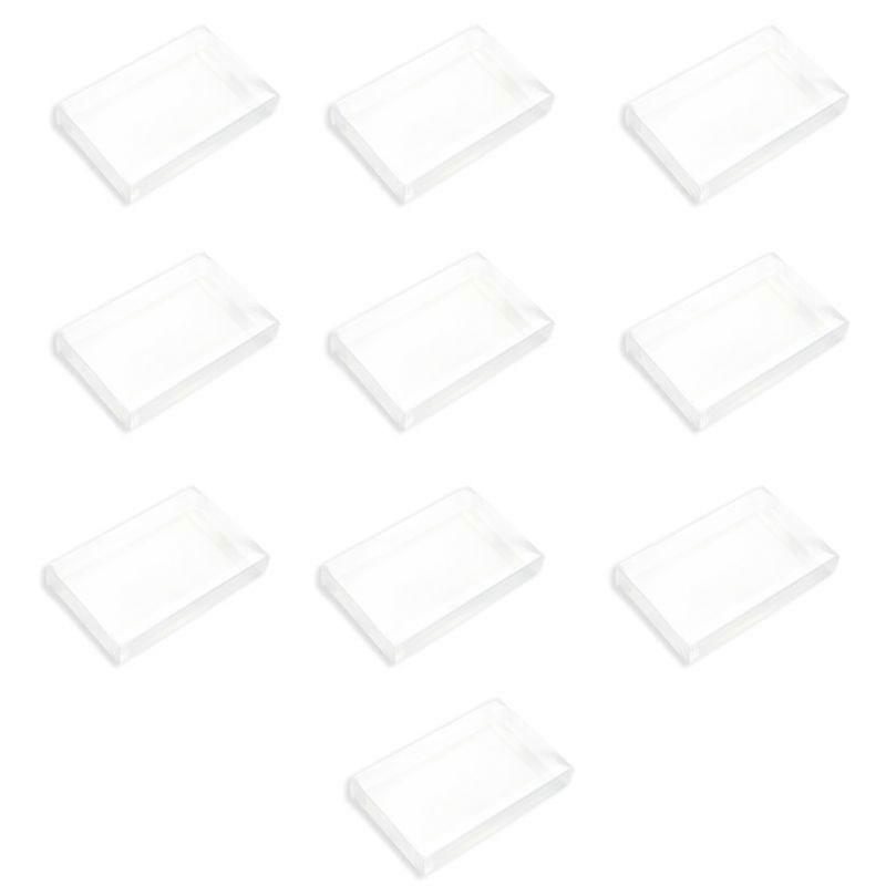 Dust-proof Clear PET Cartridge Display Storage Case Sleeve for SNES Game Card