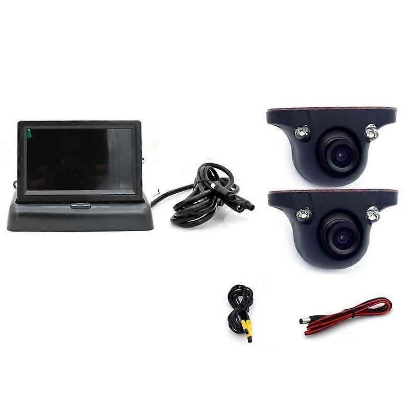 5 Inch Car Display Folding Screen + Two-way Camera