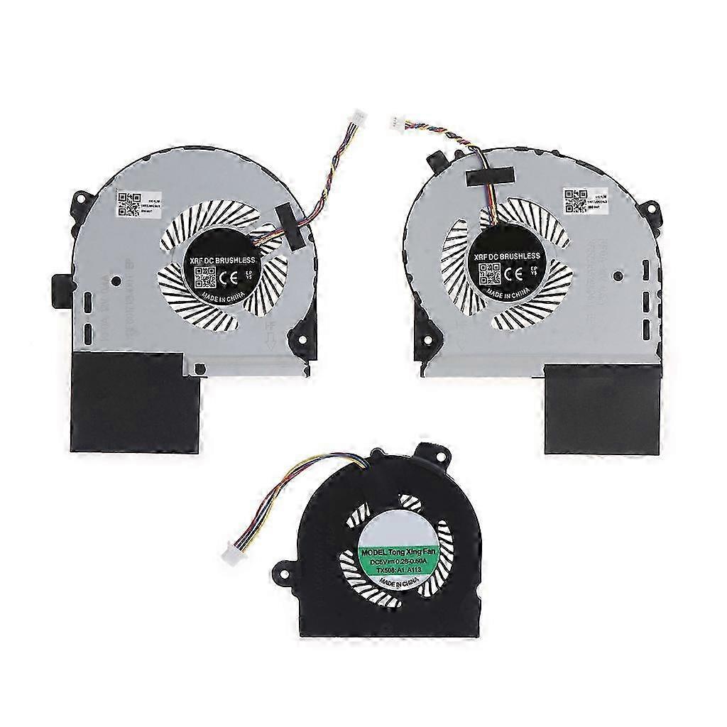 for ASUS ROG STRIX GL703GS GL703GM Notebook CPU GPU Cooling Fans DC12V / 0.4A