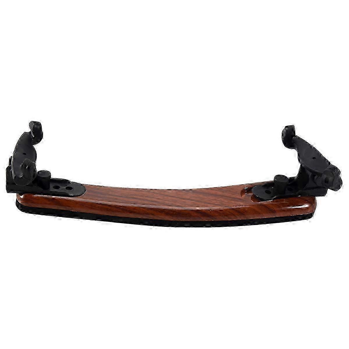 Professional Adjustable Violin Shoulder Rest for Full Size Violins - Maple Wood R with Universal Compatibility