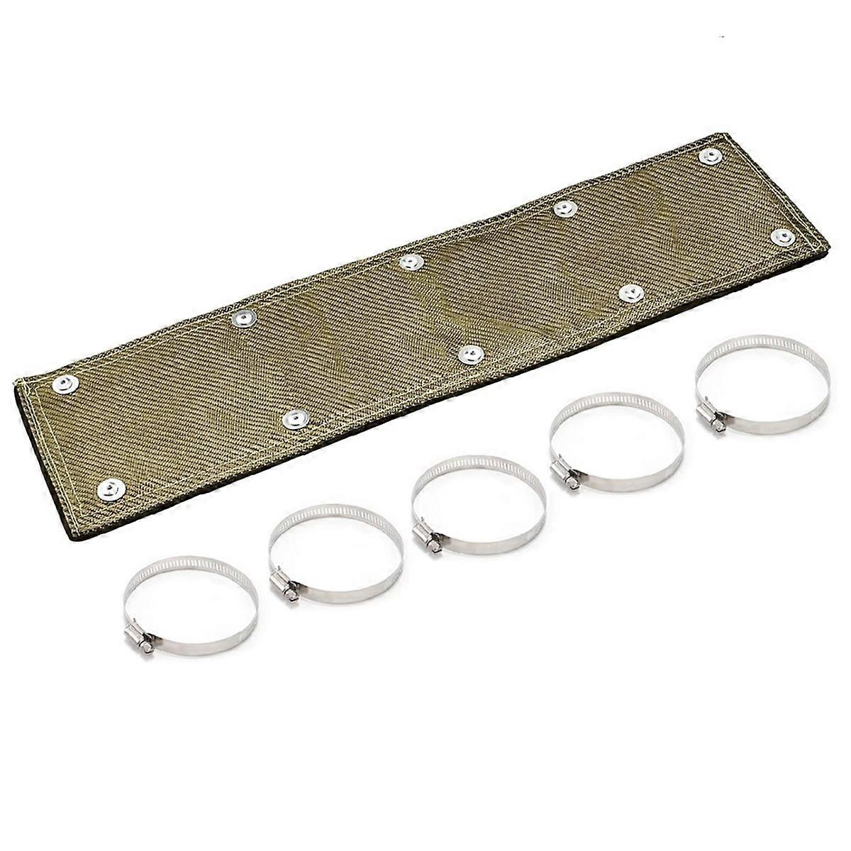 Exhaust pipe insulation sleeve
Titanium Pipe Shield