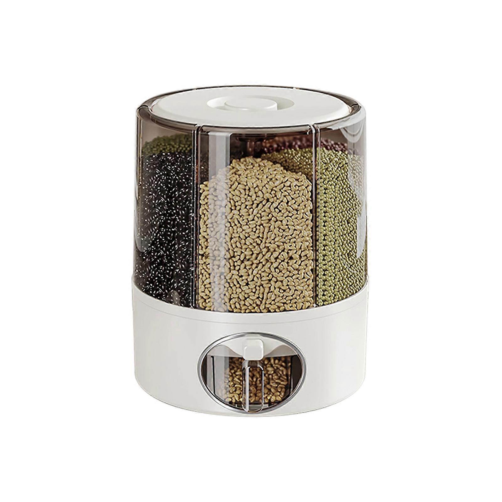 Intelligent Measuring Grains Dispenser With Hygienic Sealed Closure And Rotating Designs For 10kg Bulk Storage  High grade gray Mediu 1