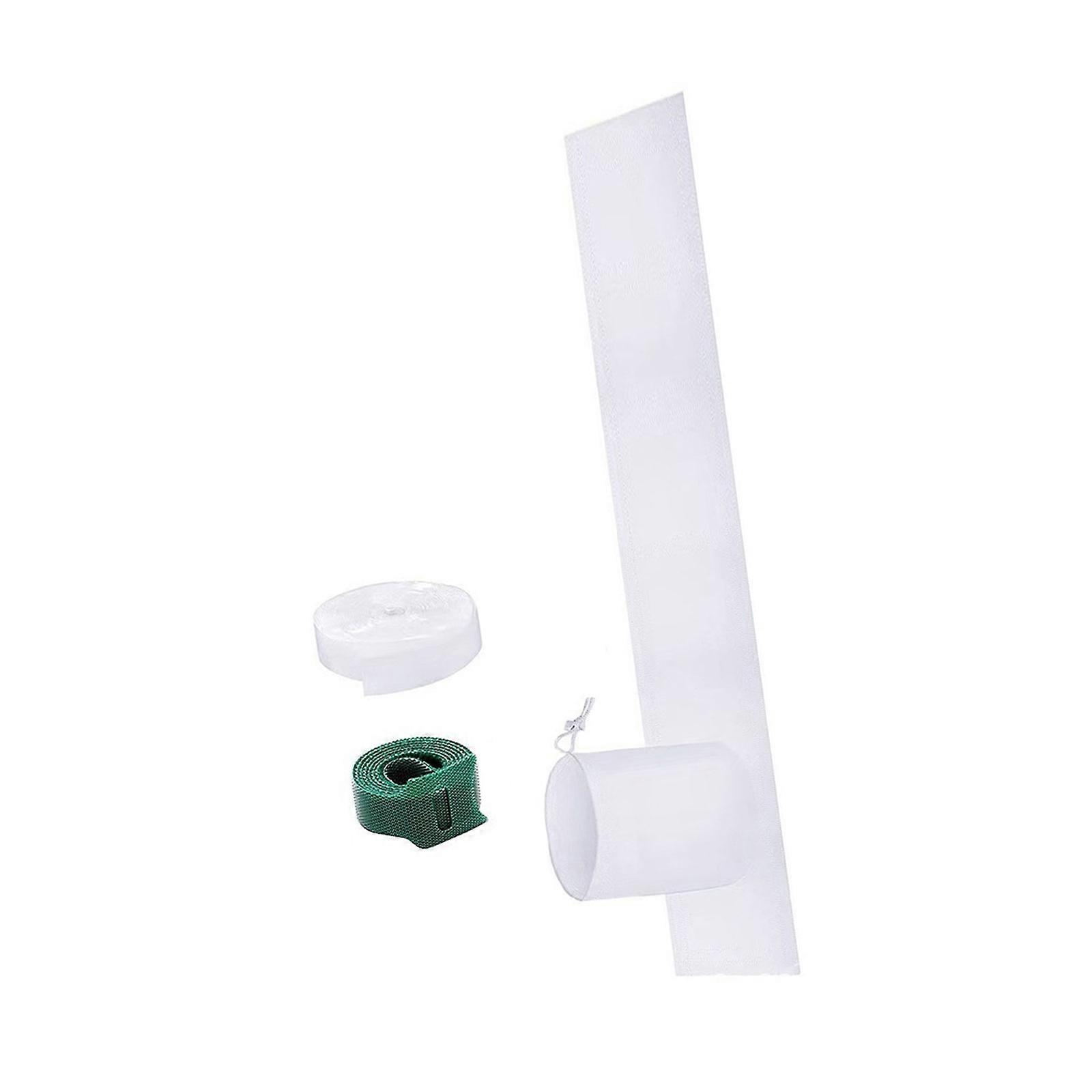 Air Lock Window Seal Cloth Air Conditioning Outlet Window Sealing Set Window Seal Fabric Texture for Improves Efficiency Multicolor