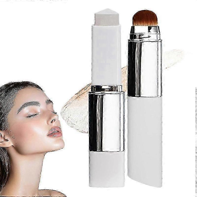 Cover Cream Stick with V Colour-Changing Foundation and Brush for Long-Lasting Face Concealer