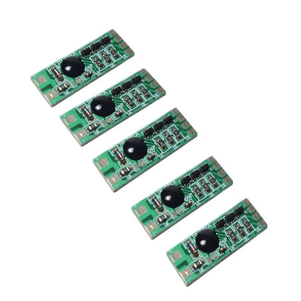 5PCS LED Quick Flashing Light Control Chip 3 Way IC Module Voltage 3-12V for RC Aircraft Model Strobing Controlling Part