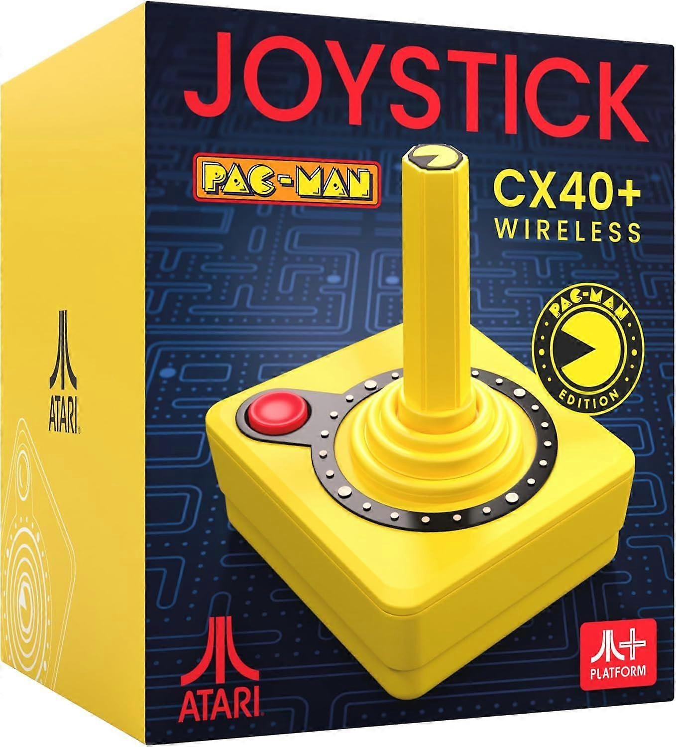 Pac-Man CX40 Wireless Joystick - Yellow