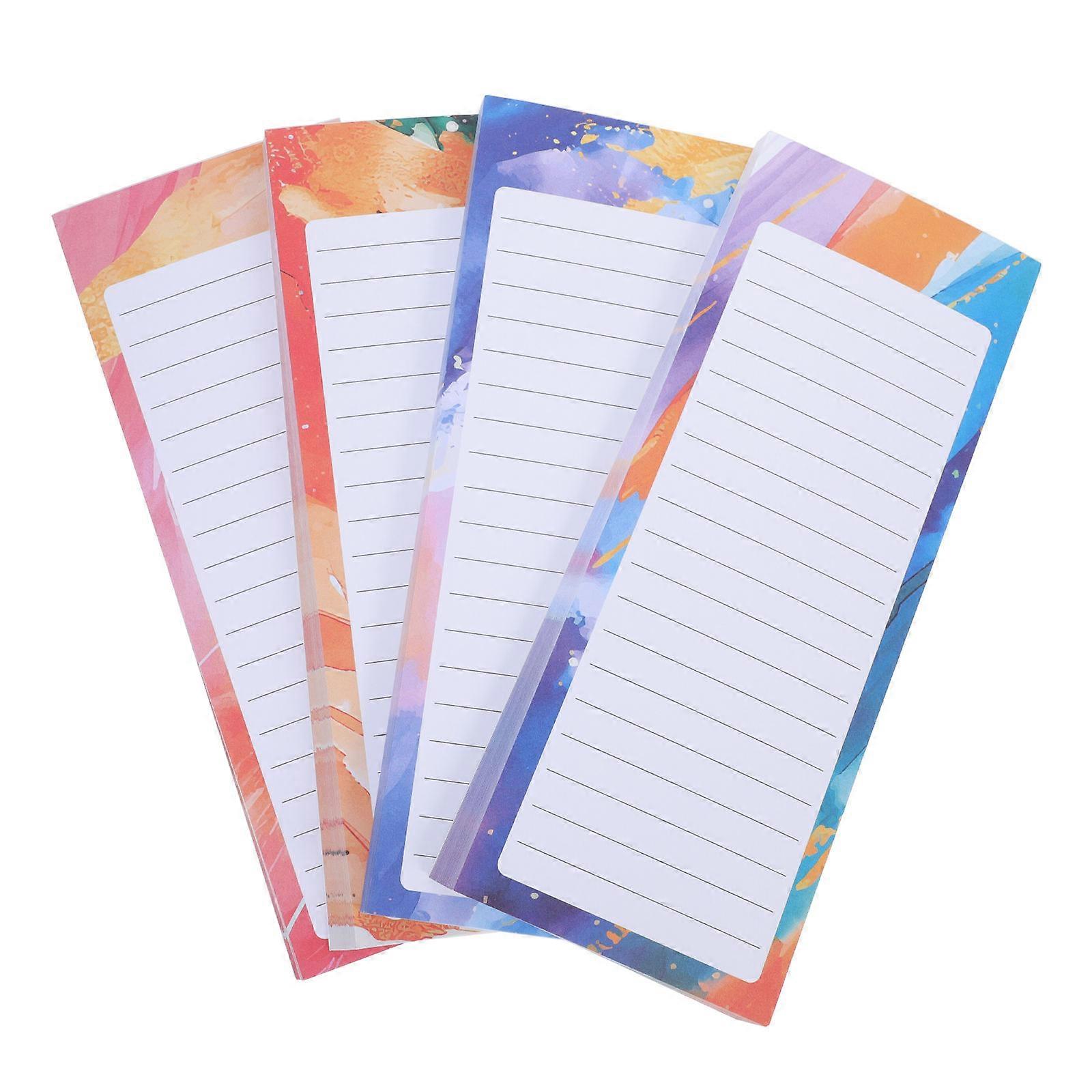 Daily Planner Note Pads for Work Schedule Planner 4Pcs Tearable Notepad