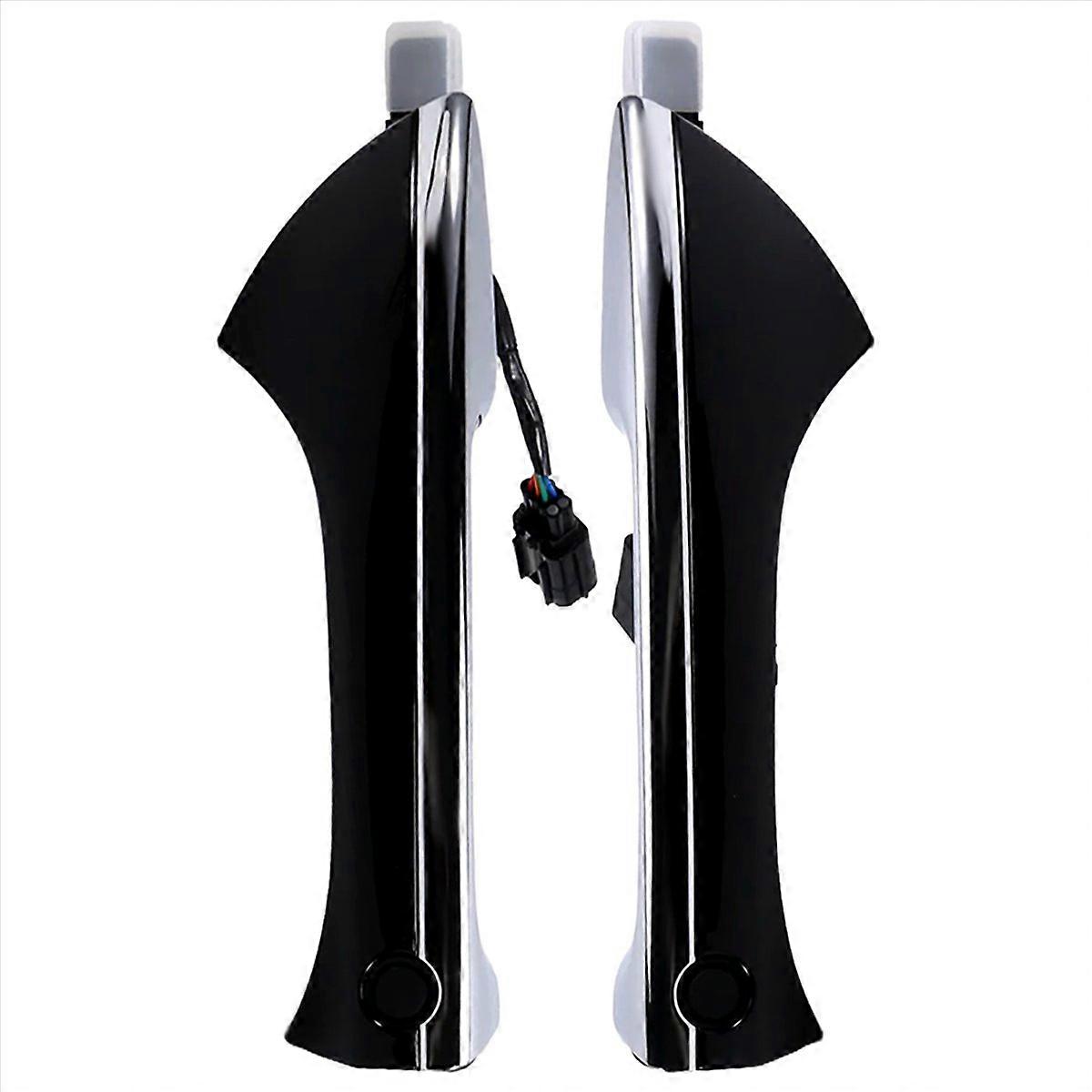 1Pair Front Door Handle with Inductive Button for Honda Accord