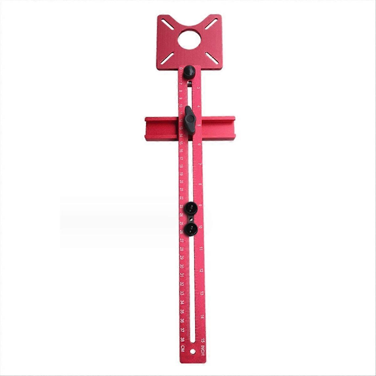 Milling Groove Bracket Base Router Circle Jig-Inch&CM A