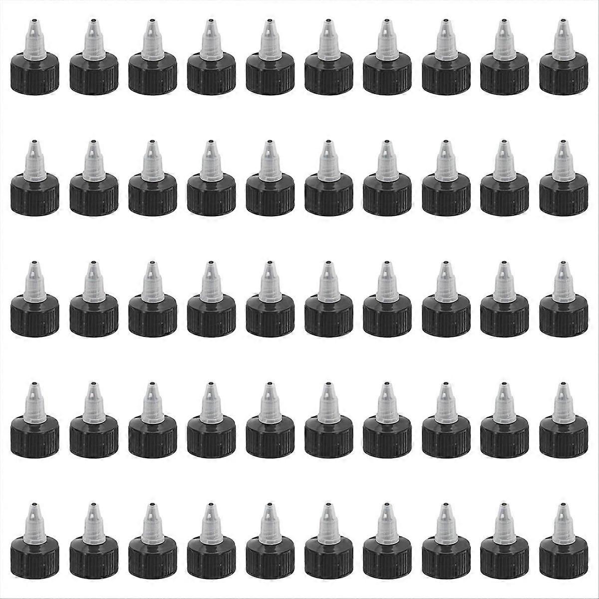 Twist Bottle Caps, 50Pcs 20-410 Squeeze Bottle Cap Replacement Caps