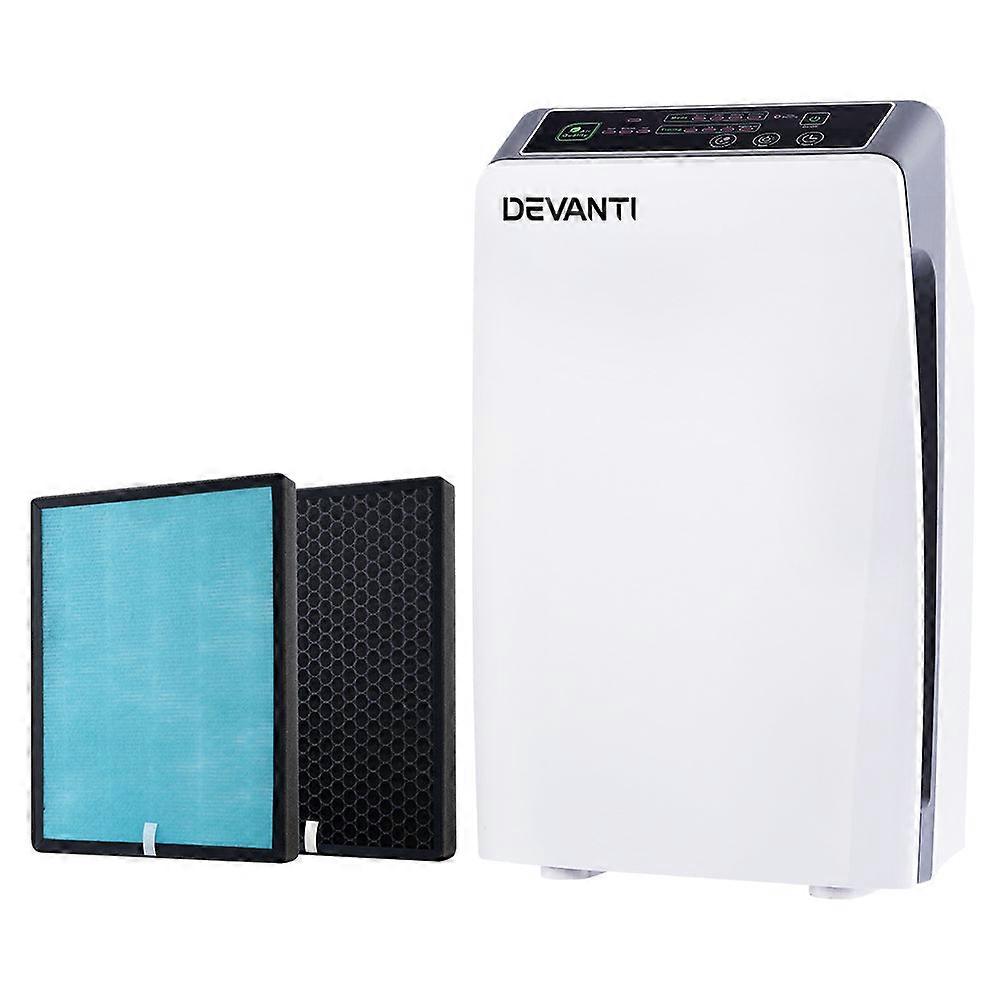 Devanti Air Purifier 4 Stage Hepa W/Replacement Filter Air Purifiers