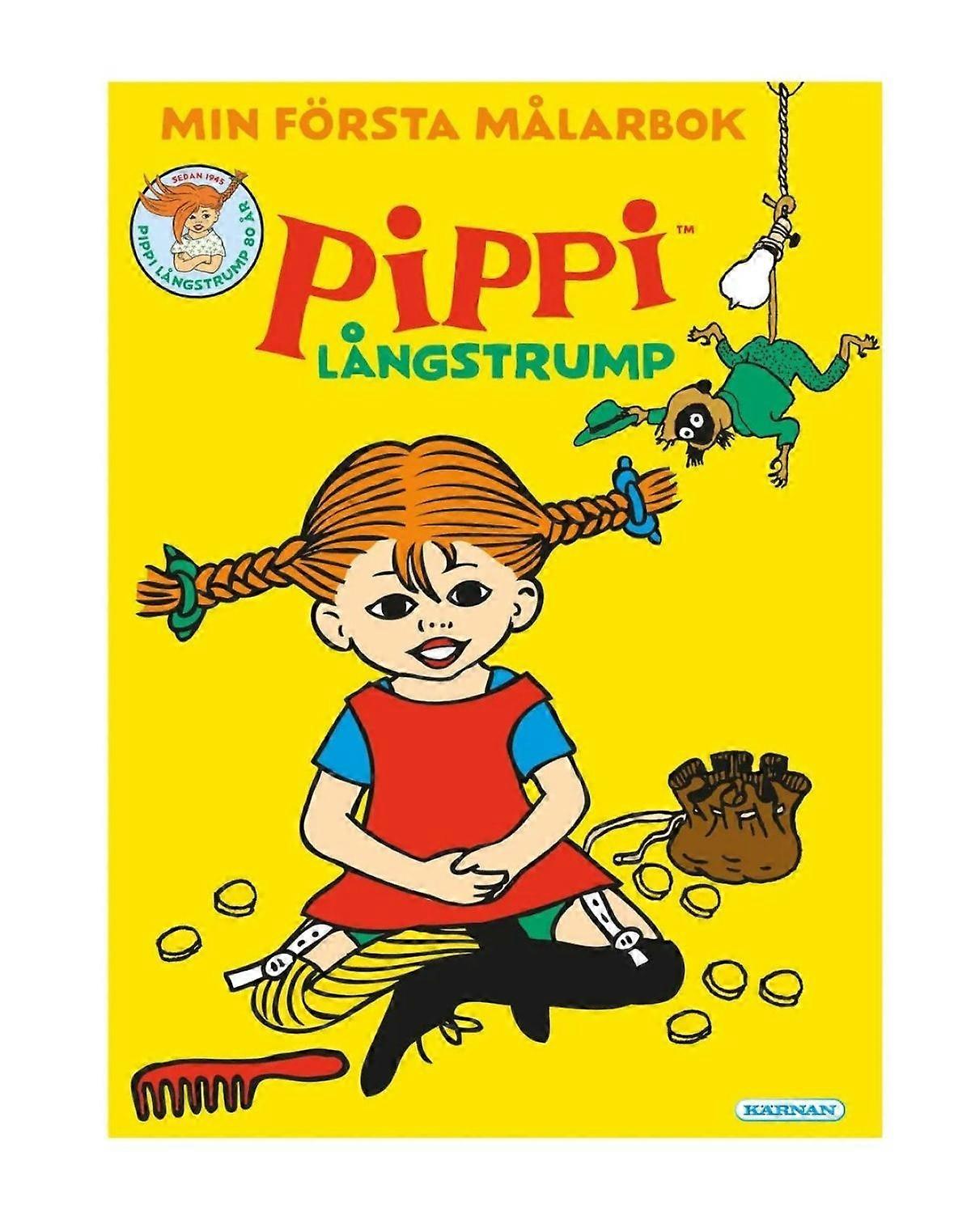 Pippi Calzelunghe da colorare