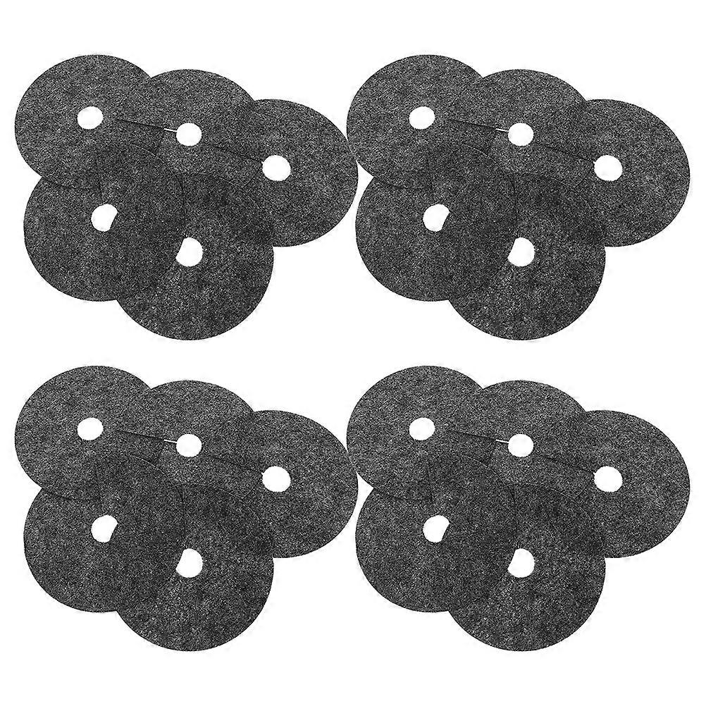 Nonwoven Tree Mulch Protector Plants Mulch Rings for Soil Moisture 20Pcs