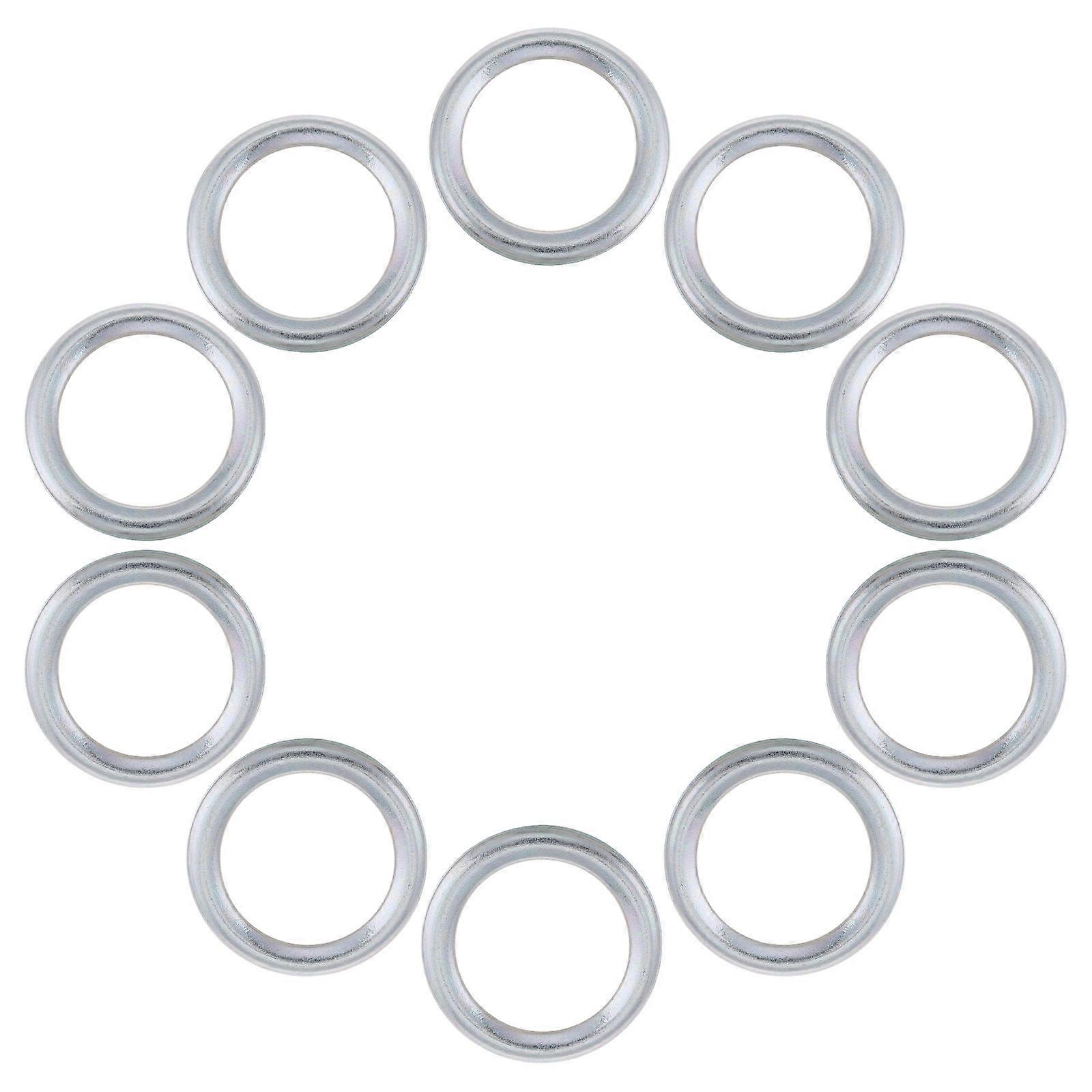 Replacement Engine Oil Drain Plug Gasket for Oil Pan with 10Pcs Washers