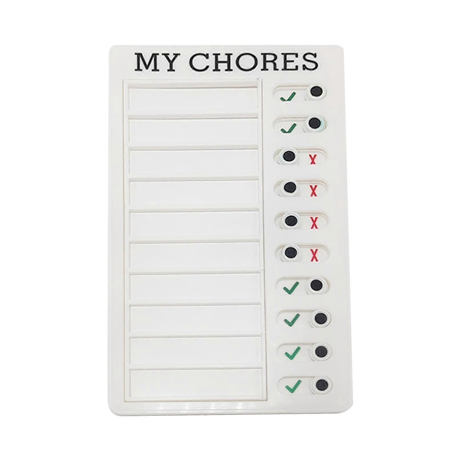 CreativeArrowy Daily Task Planning Pad Memo Plastic Board Tools Checklist Removable White Detachable And Reusable Repeatable List Maker