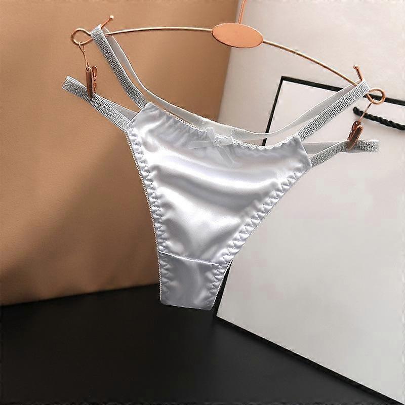 Sateng stringtruser med lav midje for kvinner