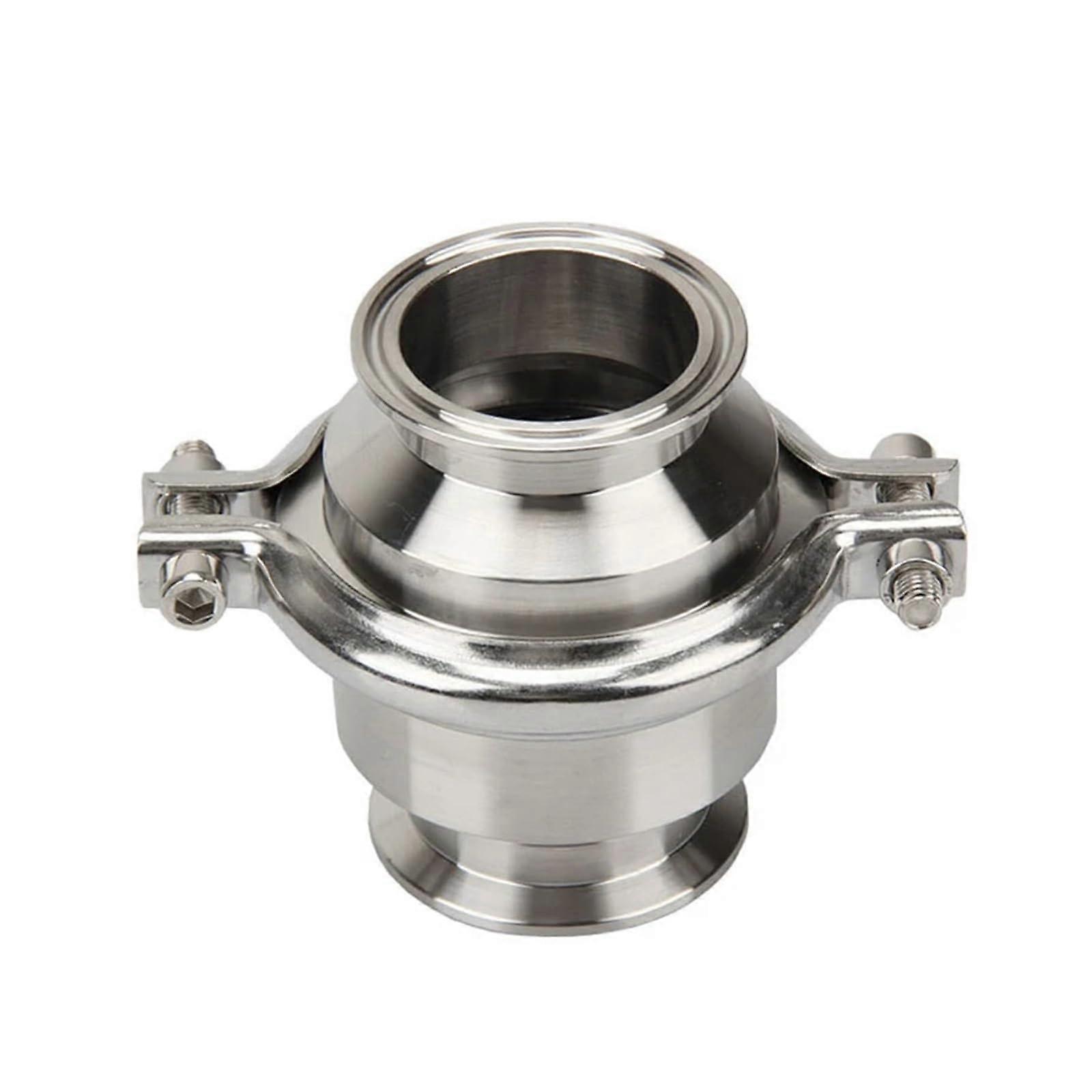 1.5 Inch Tri Clamp Check Valve SS304 Stainless Steel One Way Flow Sanitary Leak Proof