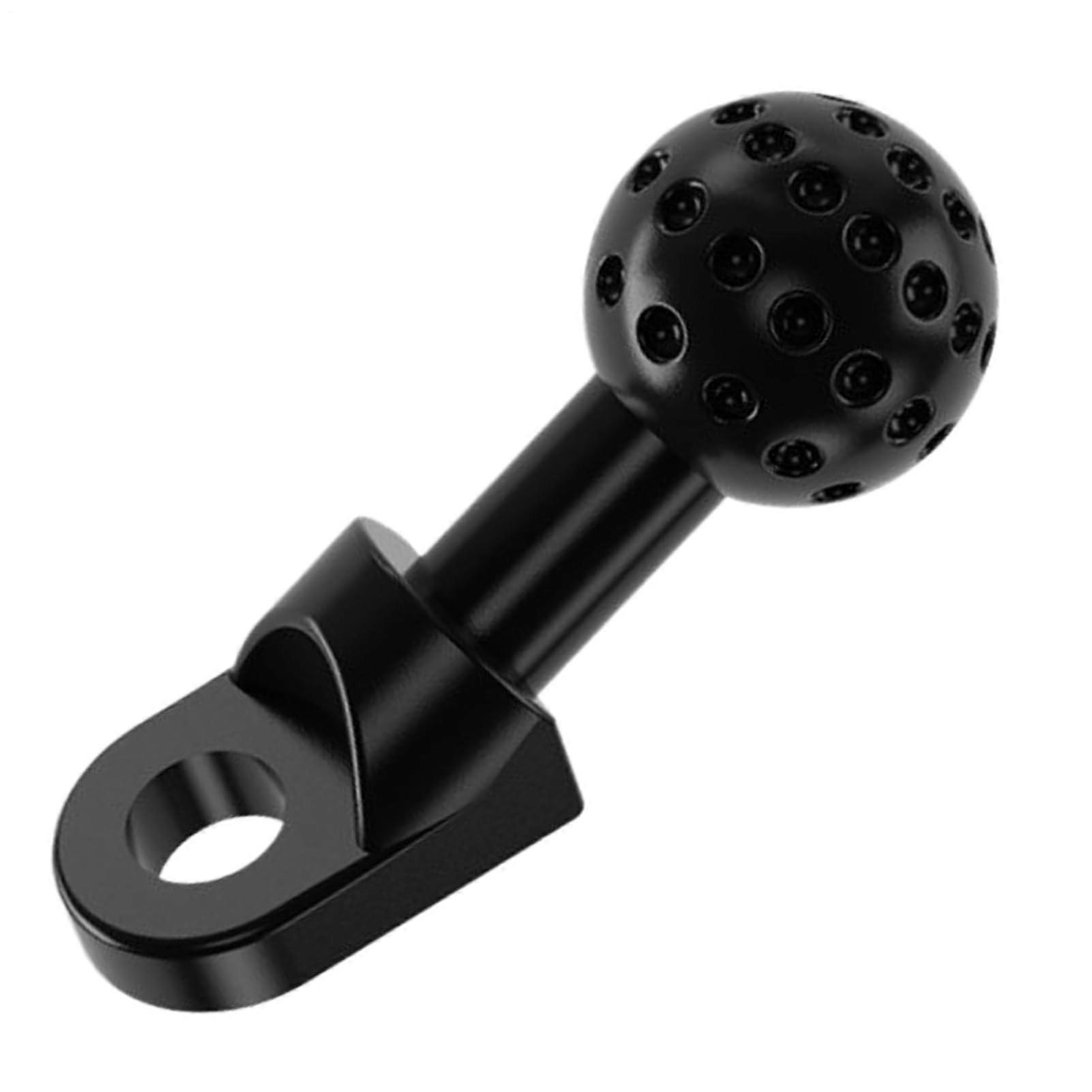 Motorcycle Action Camera Mount with 360° Rotation, Waterproof Rearview Mirror Ball Head Holder