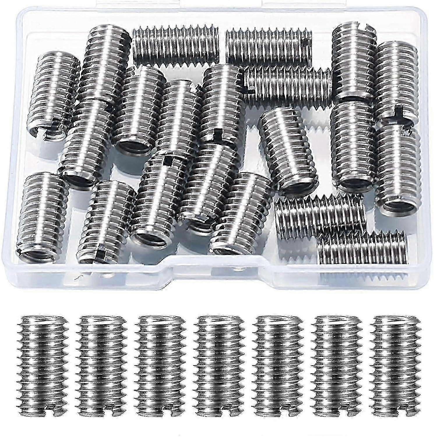 20 Pcs Thread Inserts Kit - M8 To M6 Thread Reducer