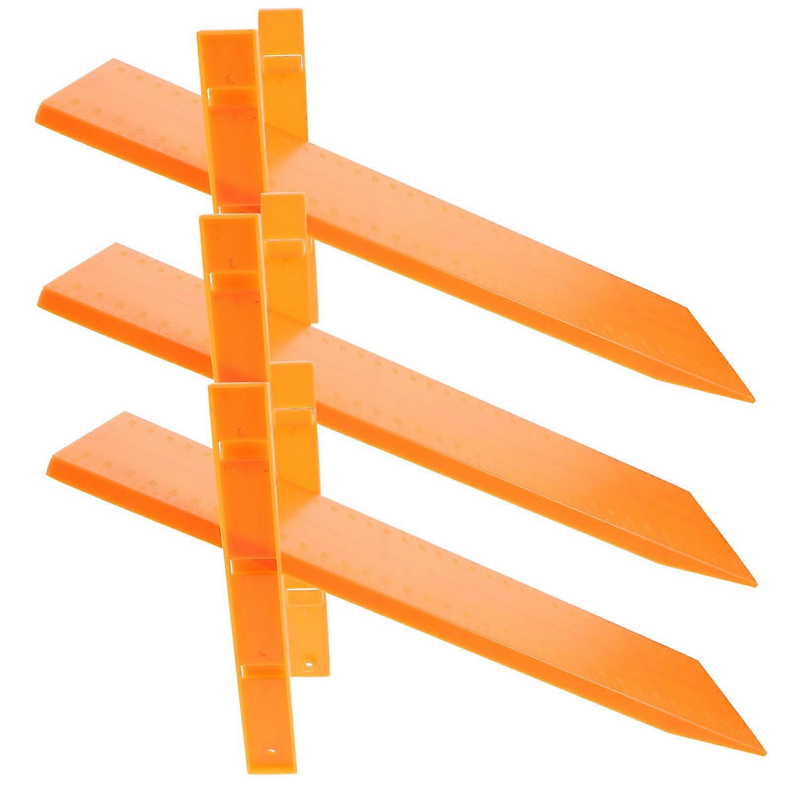 Plastic Slopes Physics Experiment Tool for School Teaching 3Pcs Set