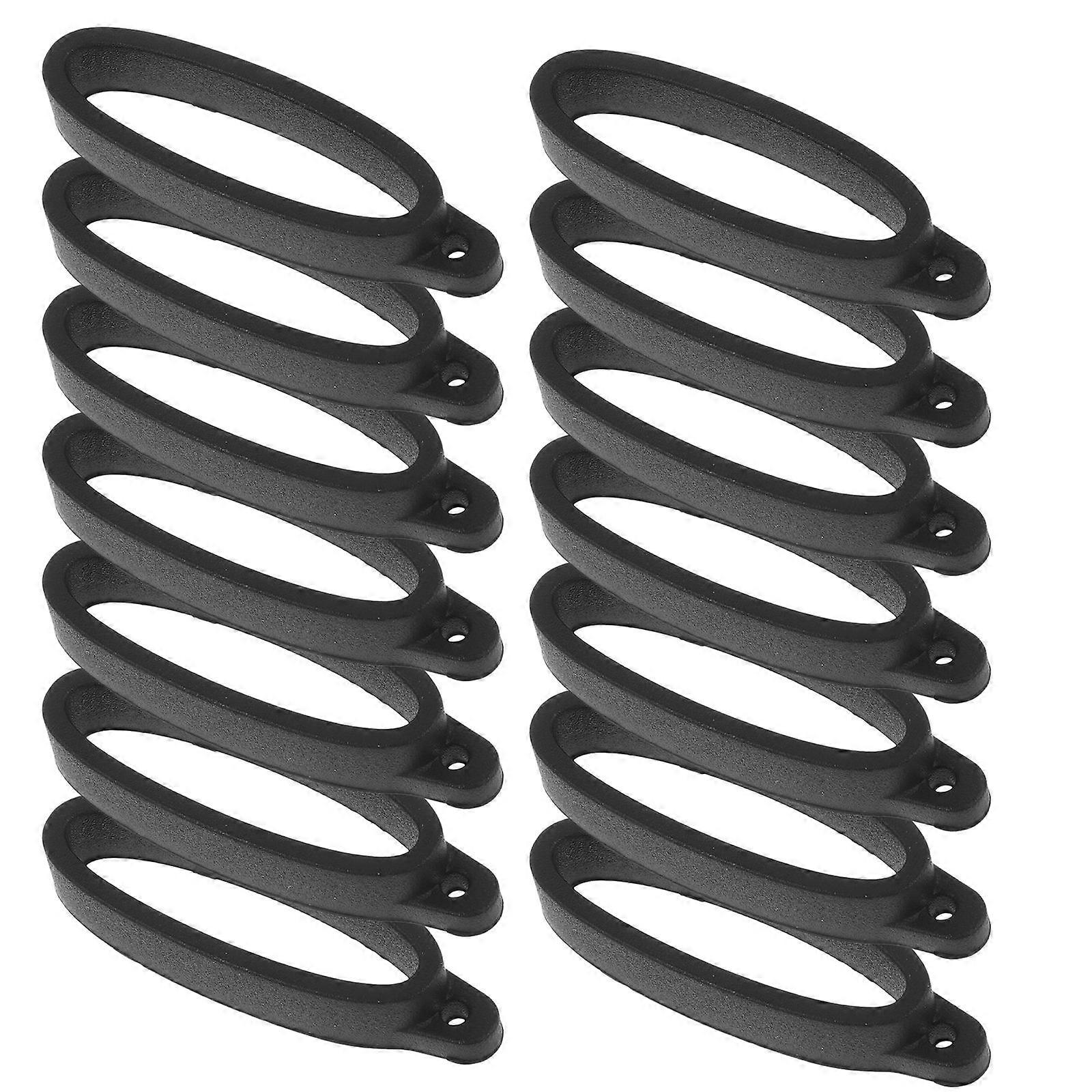 Anti-Lost Gadget Rings Silicone Hanging Strap for Secure Holding 100Pcs