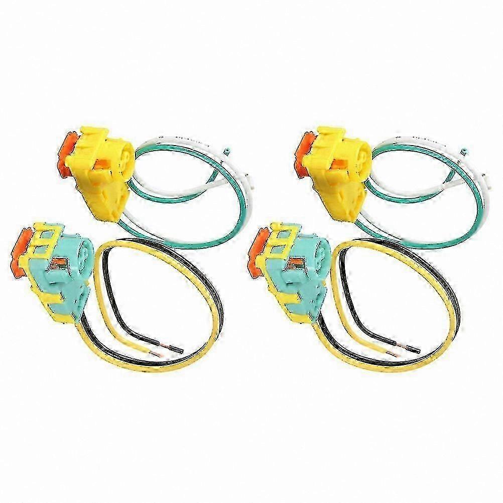 2 Pairs Airbag System Replacement Connectors for Clock Spring and Airbag Plug