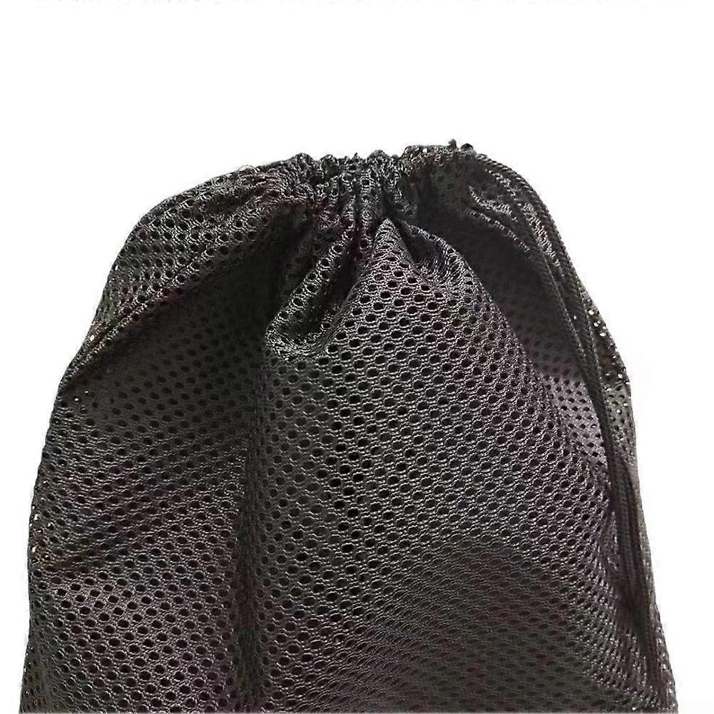 Pond Pump Filter Bag with Drawstring 18.5x18.5in Durable Mesh Cover for Debris Blocking