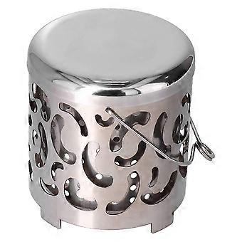2026 Camping Heating Cover, Stainless Steel Camping Mini Heater with Handle, Tent Heating Cover for Hiking for Picnic for Outdoor