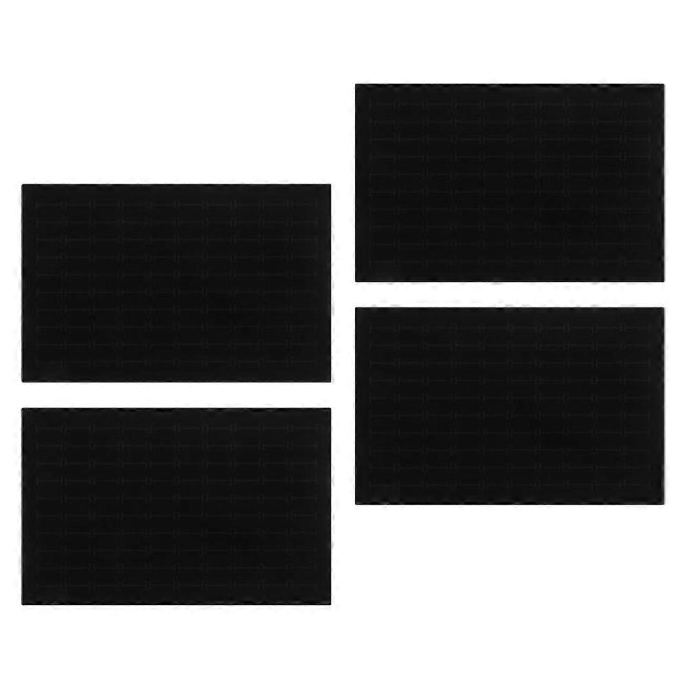 Jewelry Box Inserts for Display Use 20Pcs Black Sponge Ring Organizer