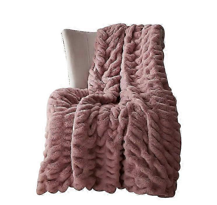 Fleece Throw Blanket for Couch for Bed, Sofa 25-26