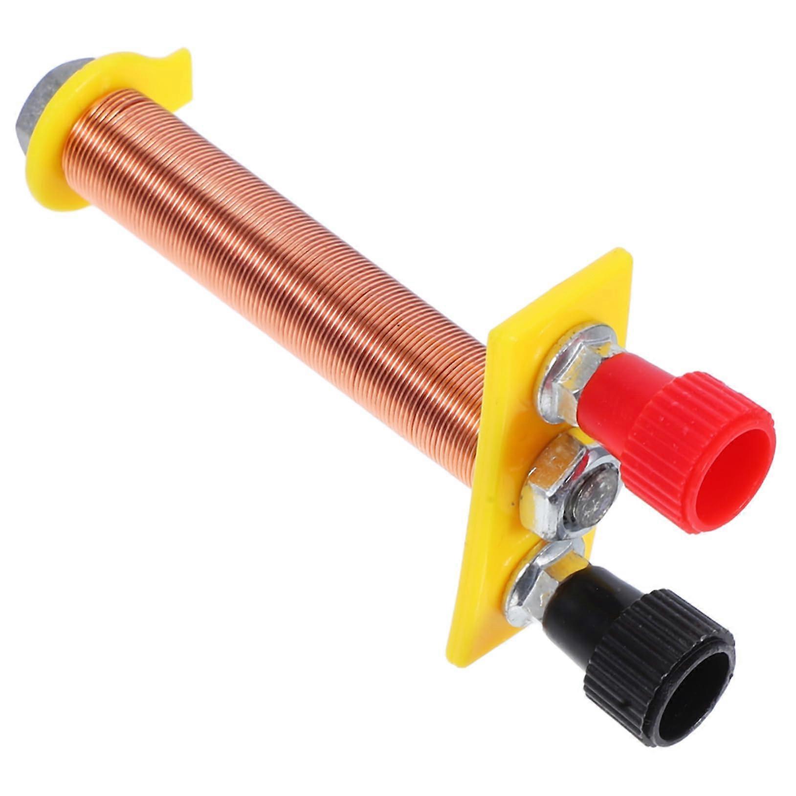 Electromagnet and Induction Coil for Physics Experiments Classroom Demonstrations Durable Teaching Tool