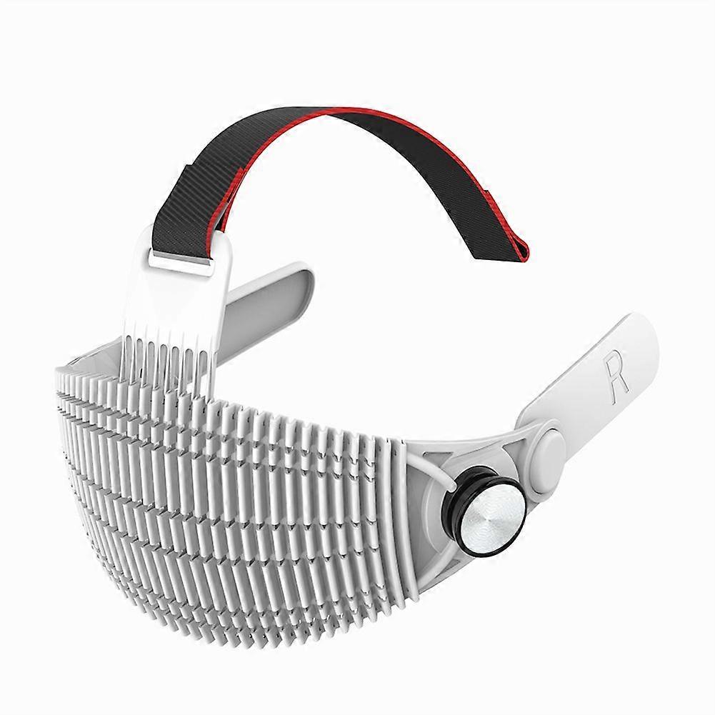 Adjustable Elite Head Strap for Meta Oculus Quest 2 VR Soft Silicone Support Comfortable Enhanced VR Accessories White