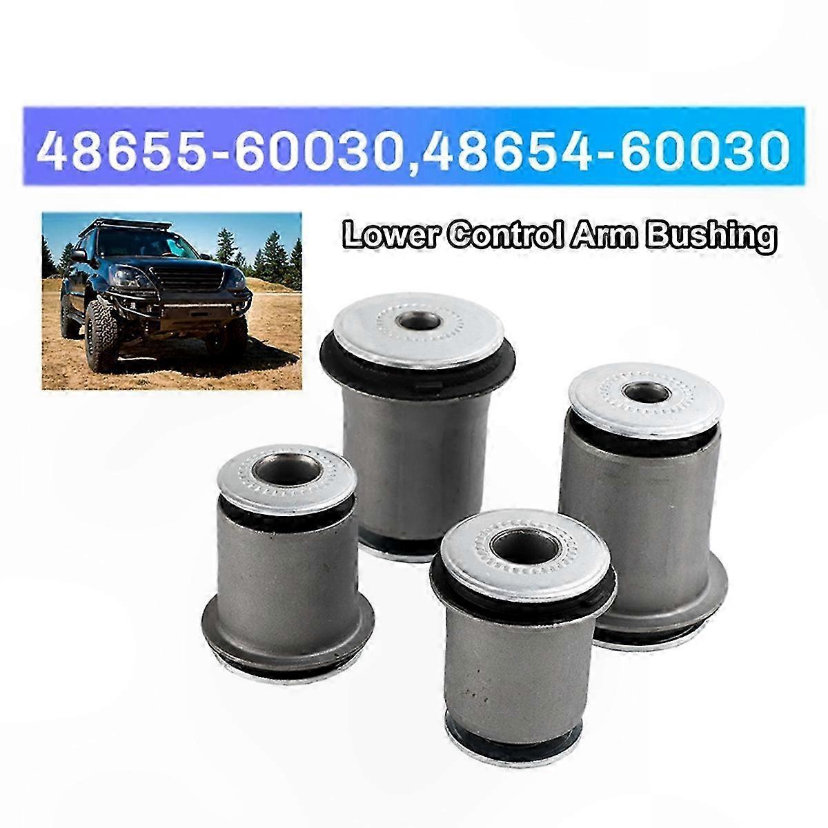 4PCS Lower Control Arm Bushing Set for SUVs-Compatible with 4Runner Land Cruiser Prado