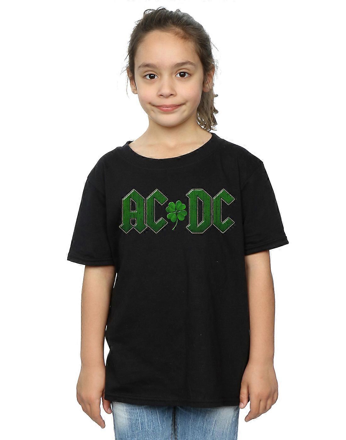 AC/DC Girls Shamrock Logo Camiseta