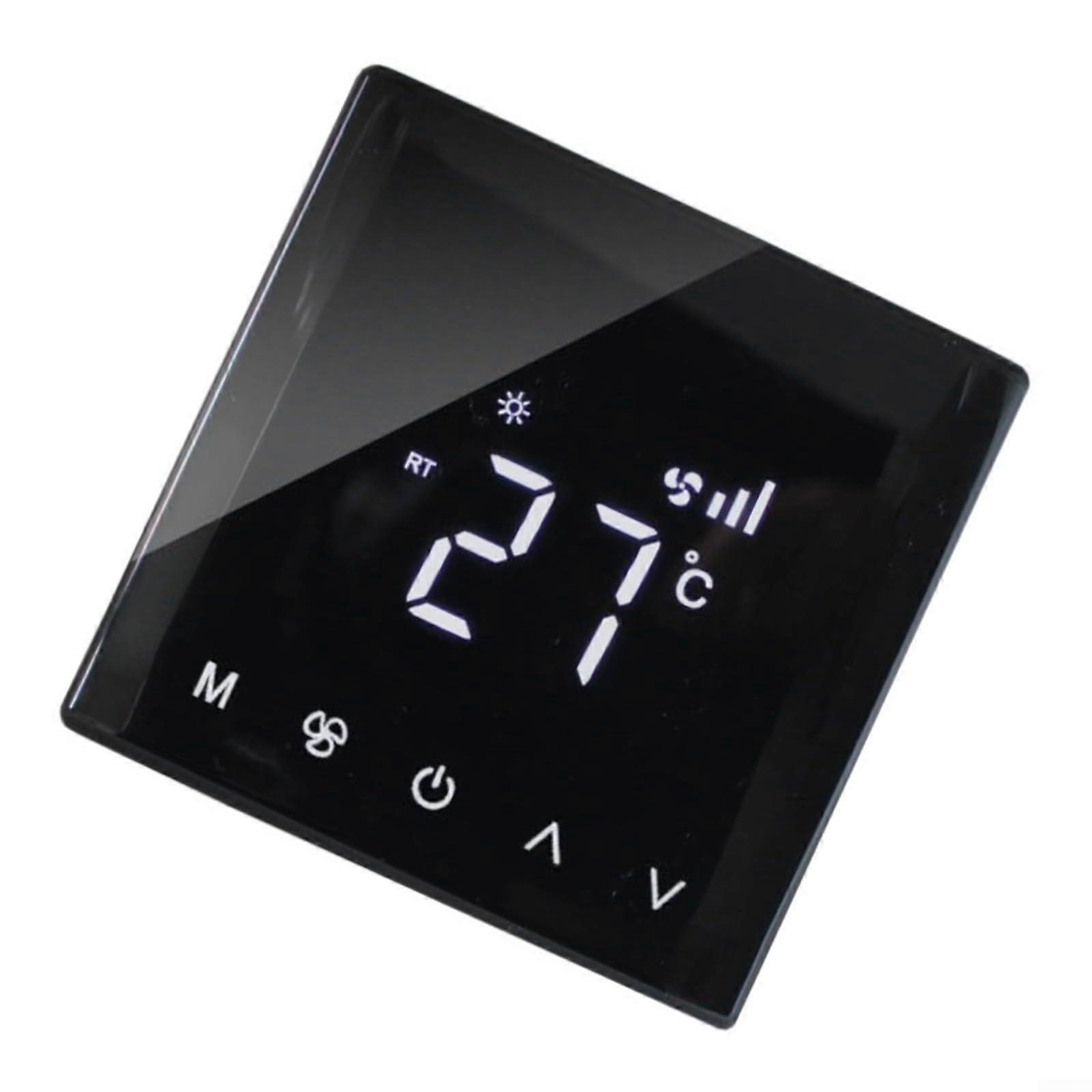 LCD Thermostat Digital Touchscreen Temperature Controller 260V Programmable Heating Schedule
