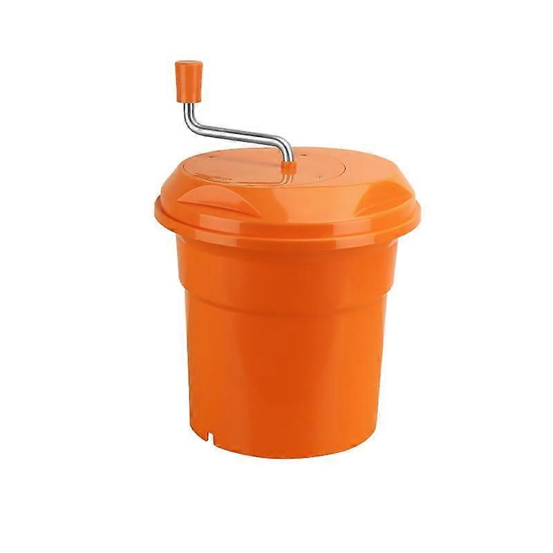 Large Capacity Vegetable Spinner 12L Manual Salad Spinner for Fast HandShake Drying