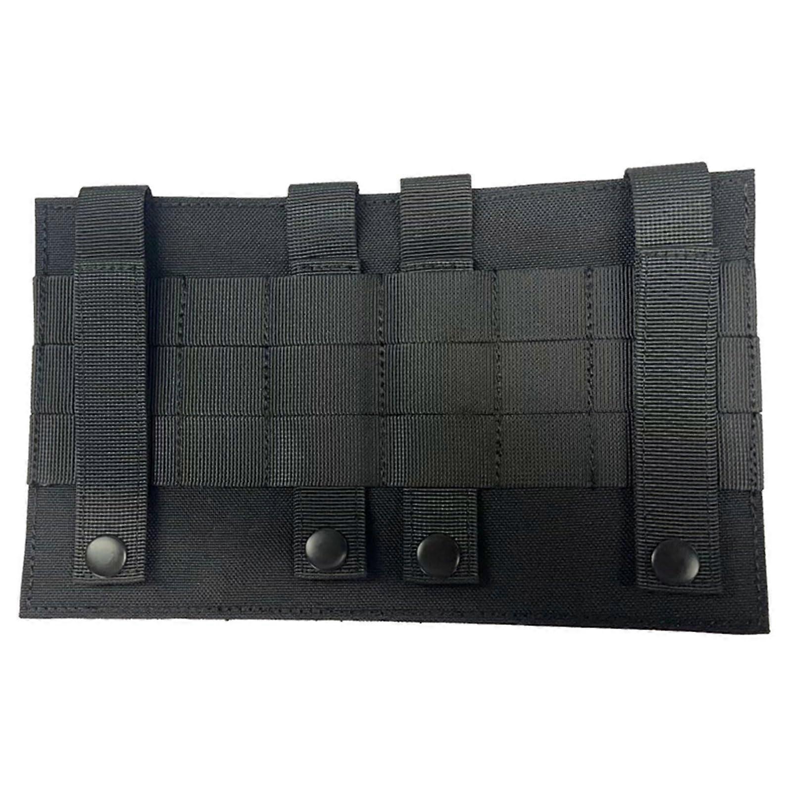 Molle Patch Panel with Hook and Loop for Badges and Insignias Tactical Display Board